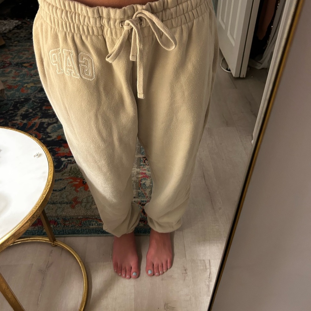 GAP Kids Cream Joggers